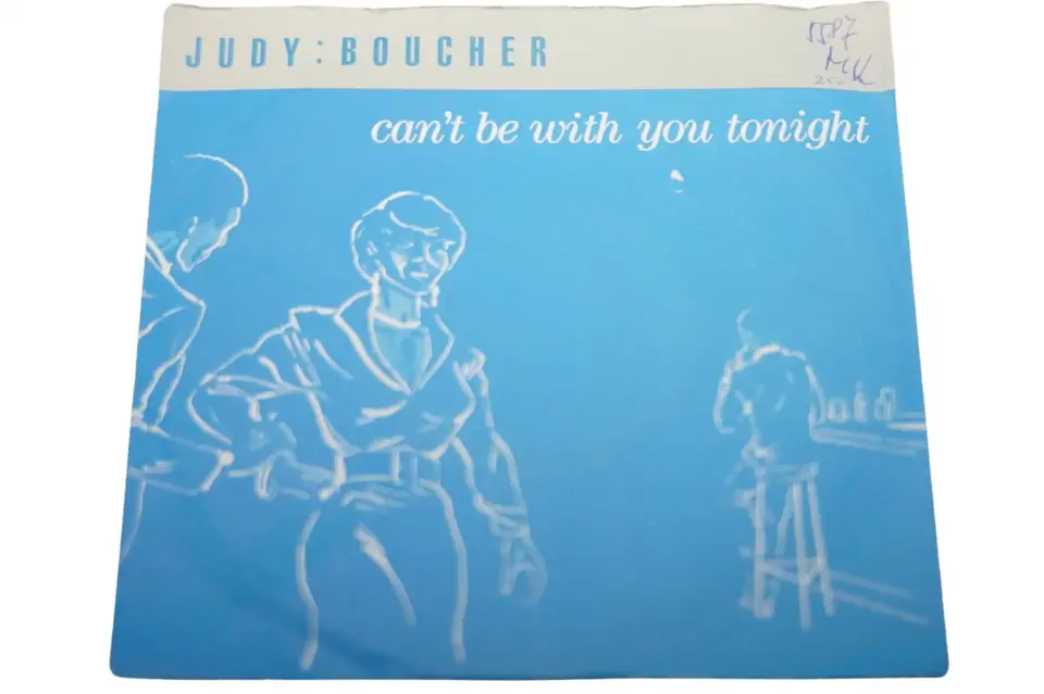Judy Boucher Can't Be With You Tonight - Plak