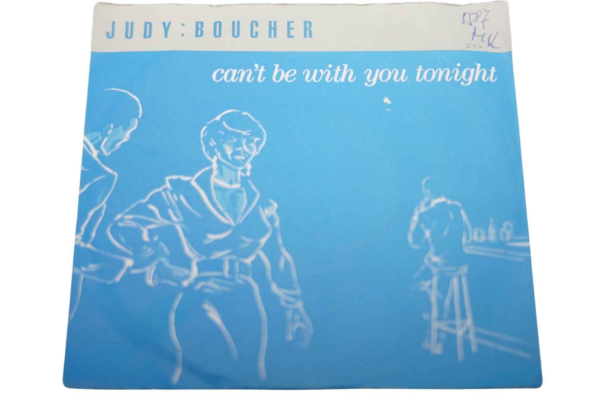 Judy Boucher Can't Be With You Tonight - Plak