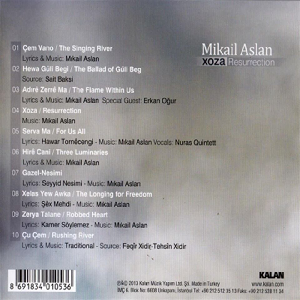 Mikail Aslan Xoza - CD