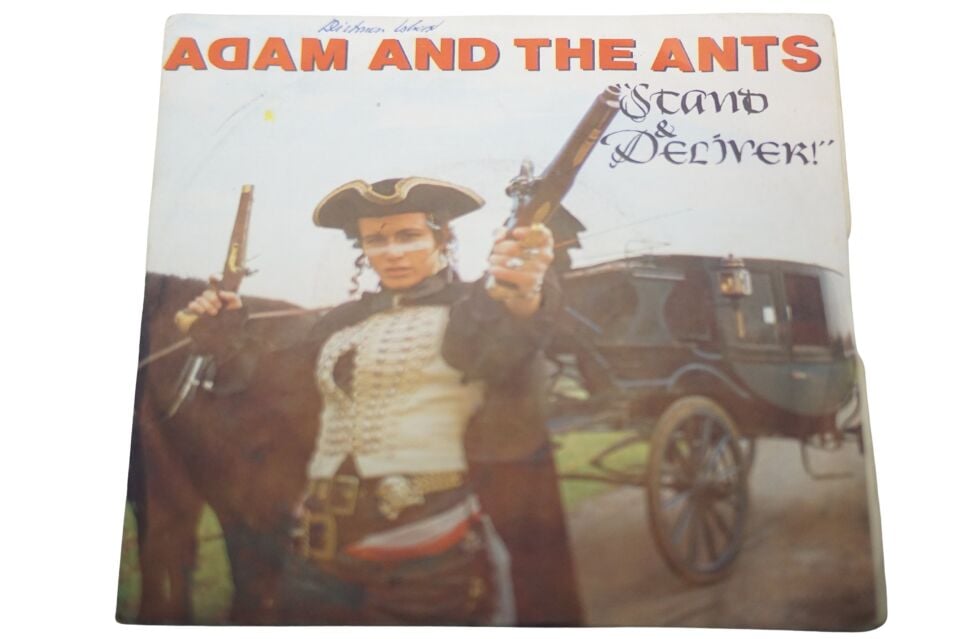 Adam And The Ants Stand & Deliver! - Plak