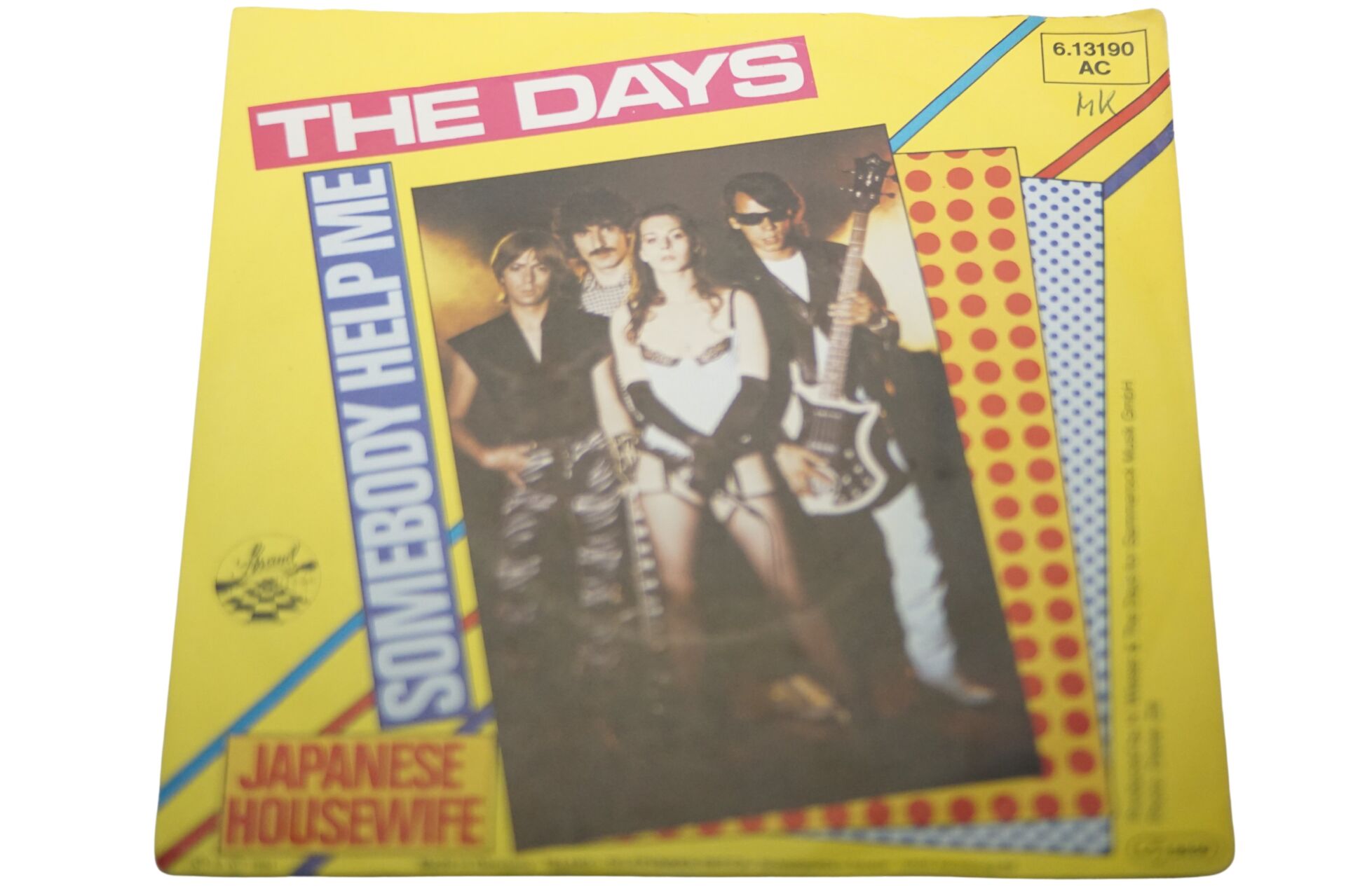 The Days Somebody Help Me - Plak
