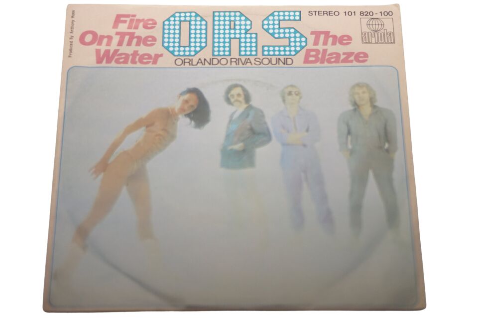 O.R.S Orlando Riva Sound Fire On The Water The Blaze - Plak