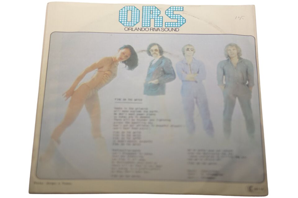 O.R.S Orlando Riva Sound Fire On The Water The Blaze - Plak
