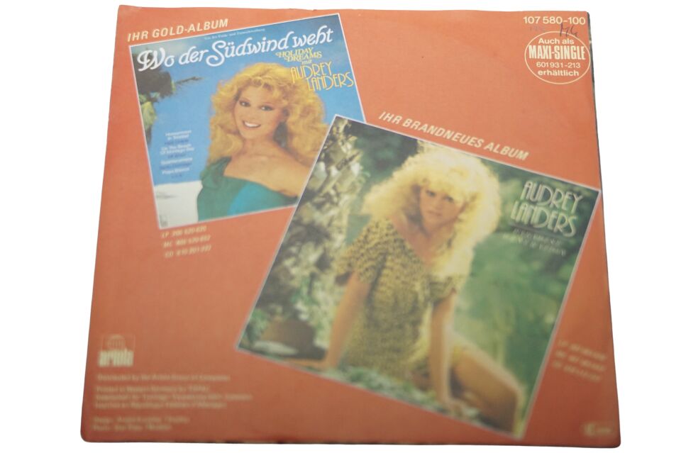 Audrey Landers Jim, Jeff & Johnny - Plak