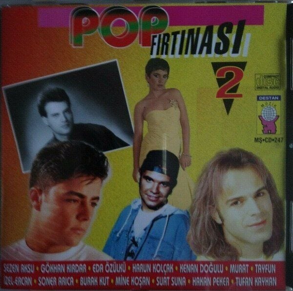 Karışık Sanatçılar Pop Fırtınası 2 - (Destan Müzik Dönem Baskı) CD
