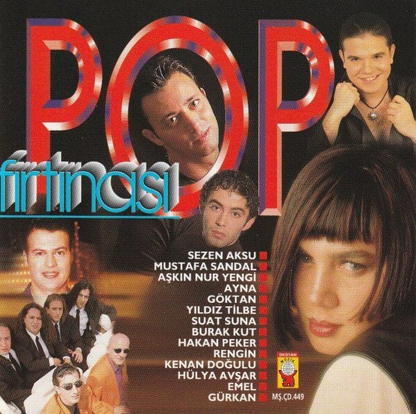 Karışık Sanatçılar Pop Fırtınası 6 - (Destan Müzik Dönem Baskı) CD