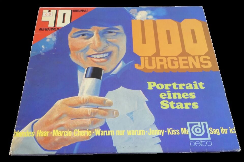 Udo Jürgens Portrait Eines Stars 40 Originale Aufnahmen - Plak
