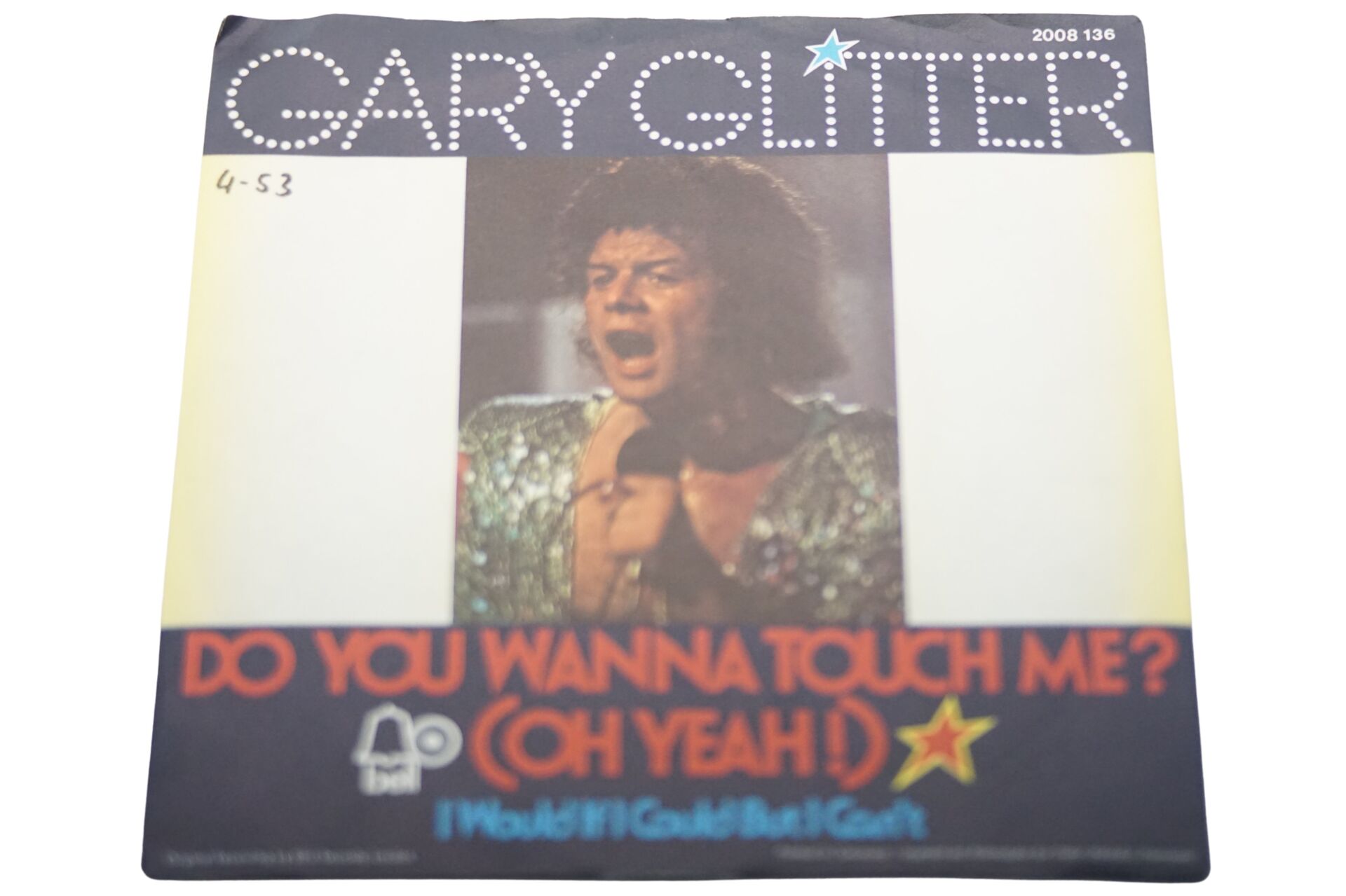 Gary Glitter Do You Wanna Touch Me? (Oh Yeah!) - Plak