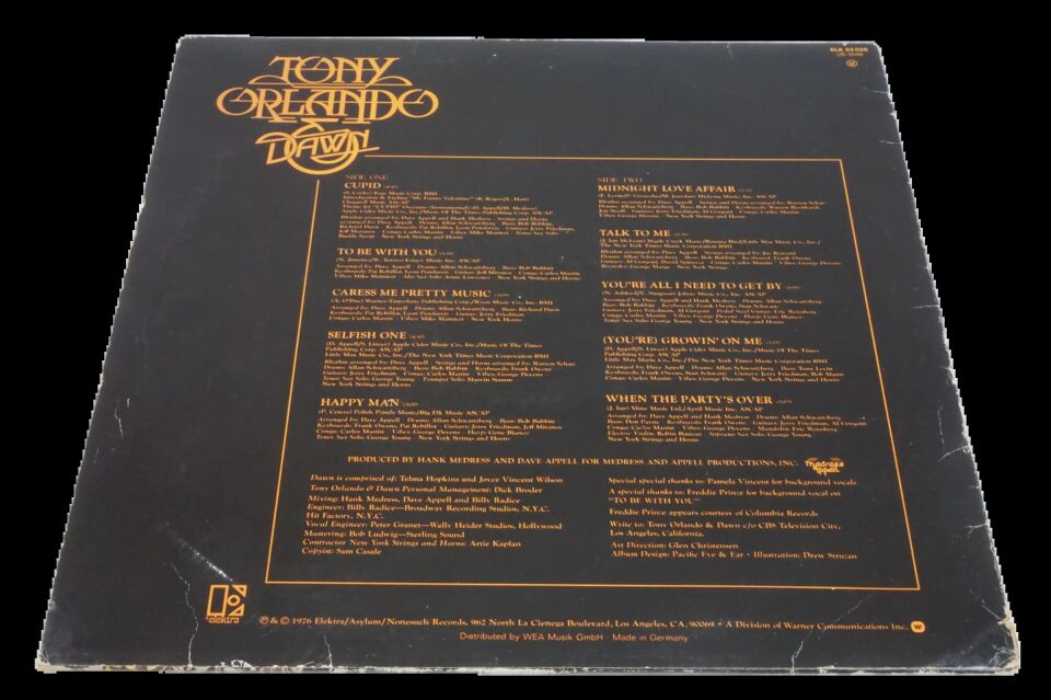 Tony Orlando & Dawn To Be With You - Plak