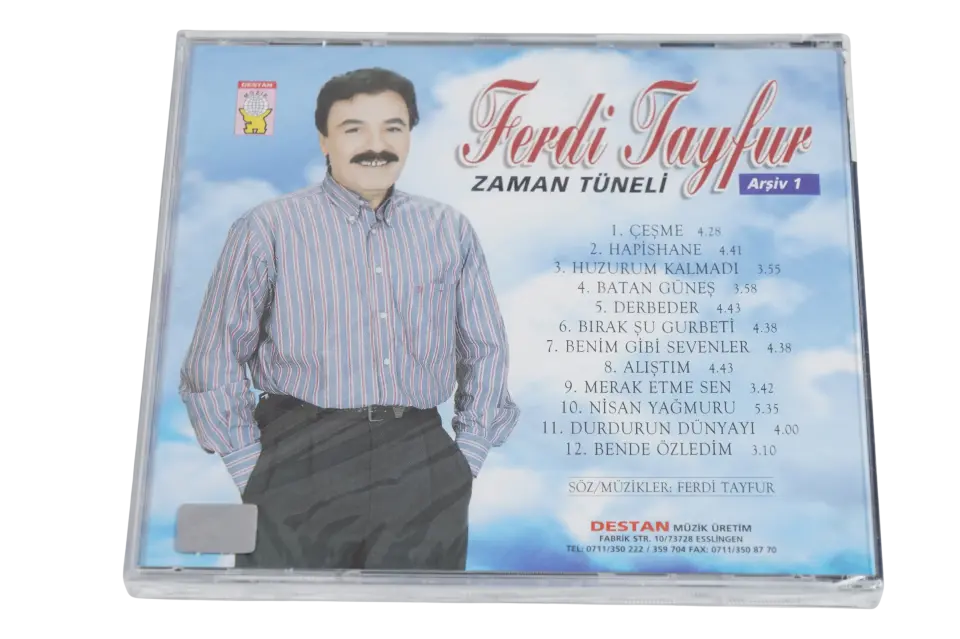 Ferdi Tayfur Zaman Tüneli Arşiv 1 - (Destan Müzik Dönem Baskı) CD