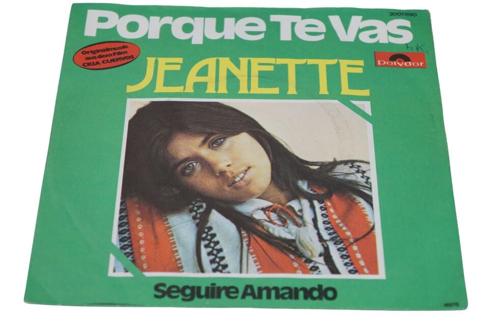 Jeanette Porque Te Vas - Plak