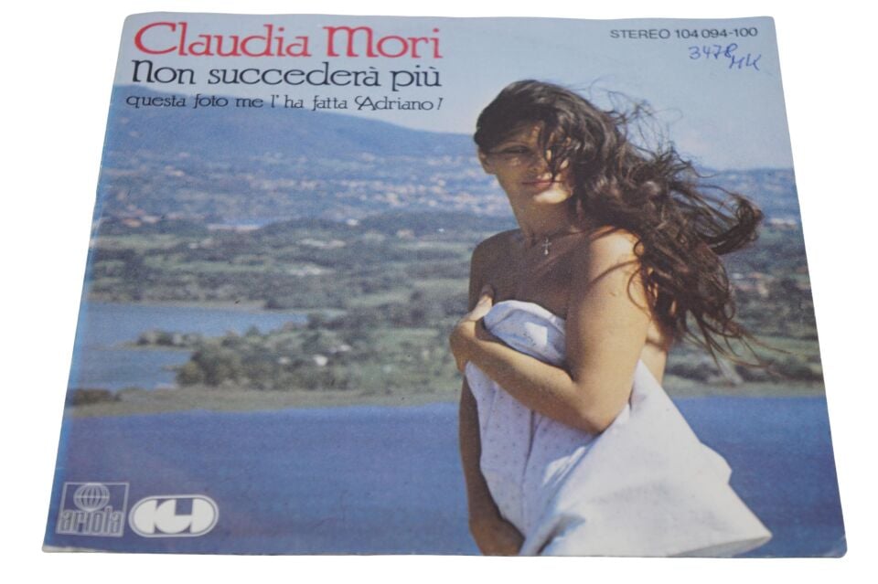 Claudia Mori Non Succederà Più - Plak