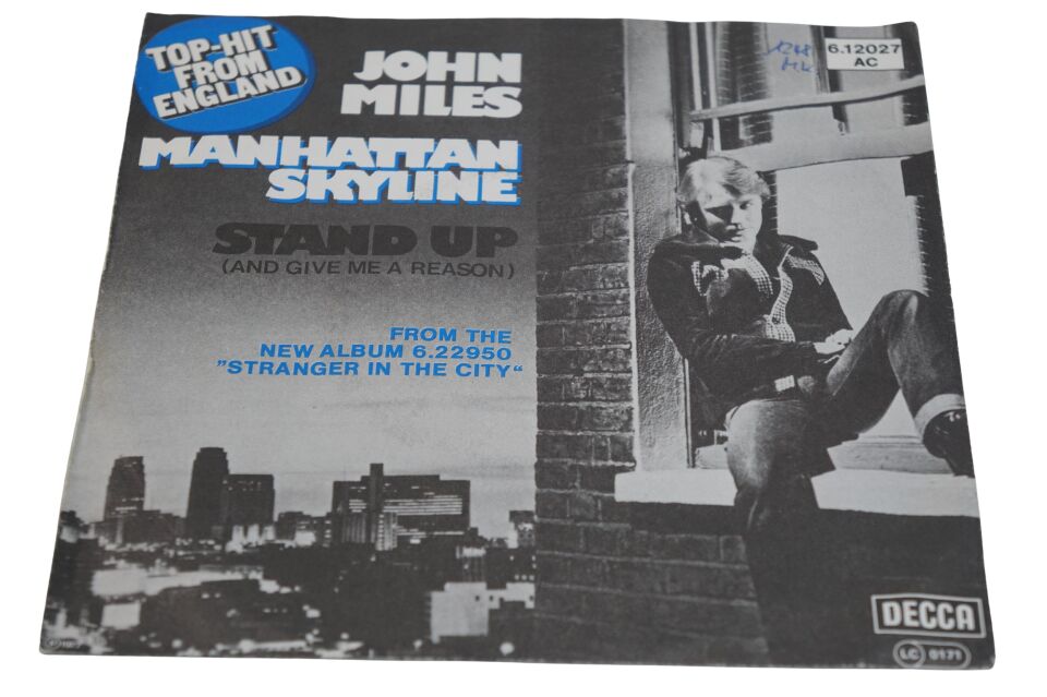 John Miles Manhattan Skyline - Plak
