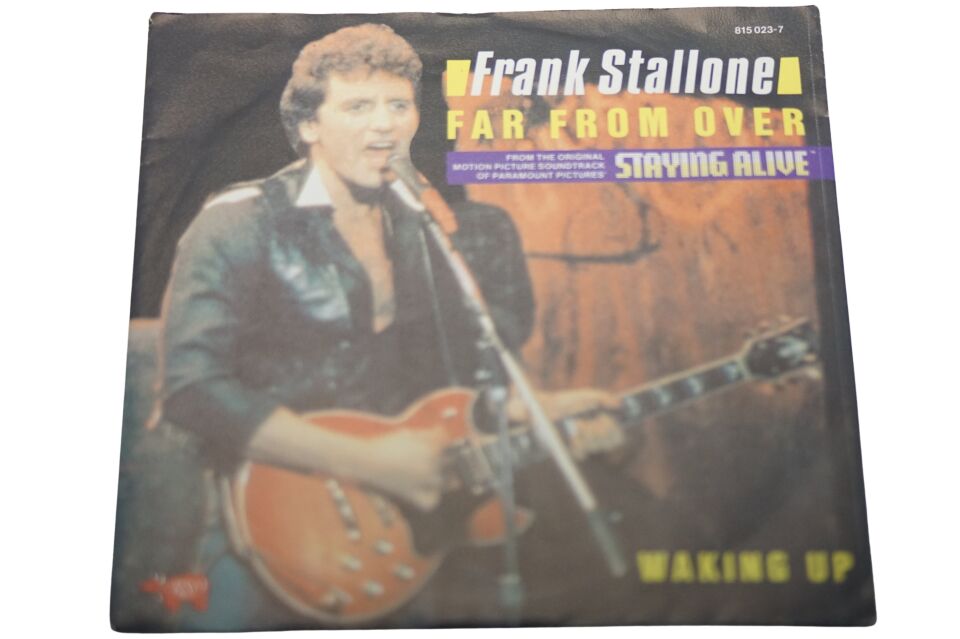 Frank Stallone Far From Over - Plak