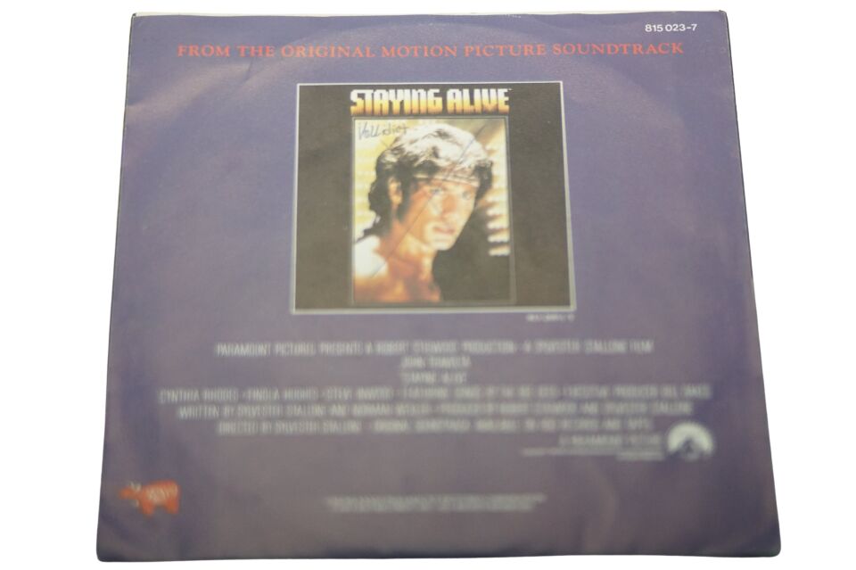 Frank Stallone Far From Over - Plak
