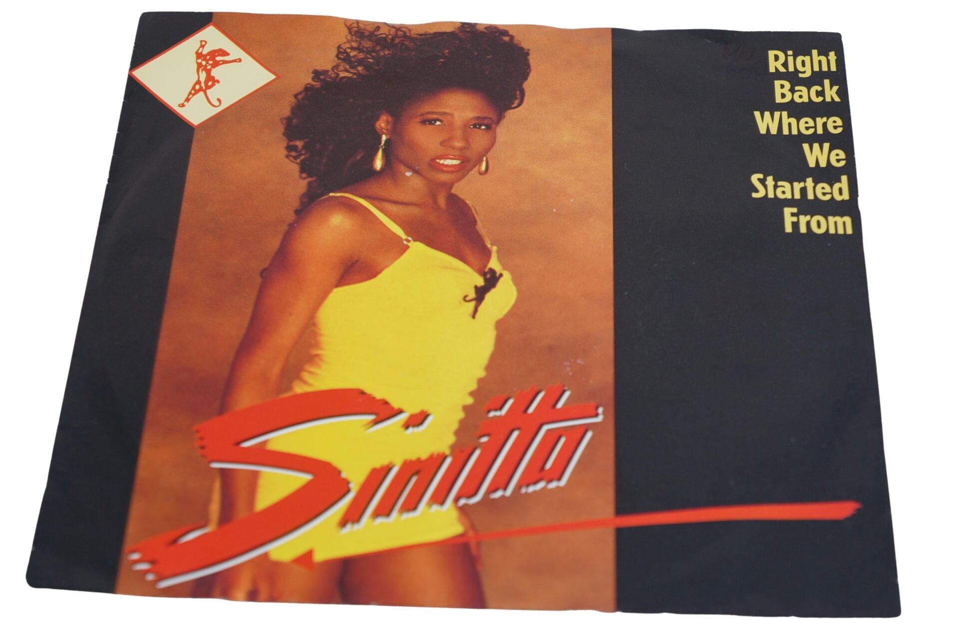 Sinitta Right Back Where We Started From - Plak