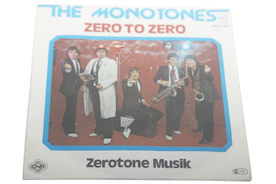 The Monotones Zero To Zero - Plak