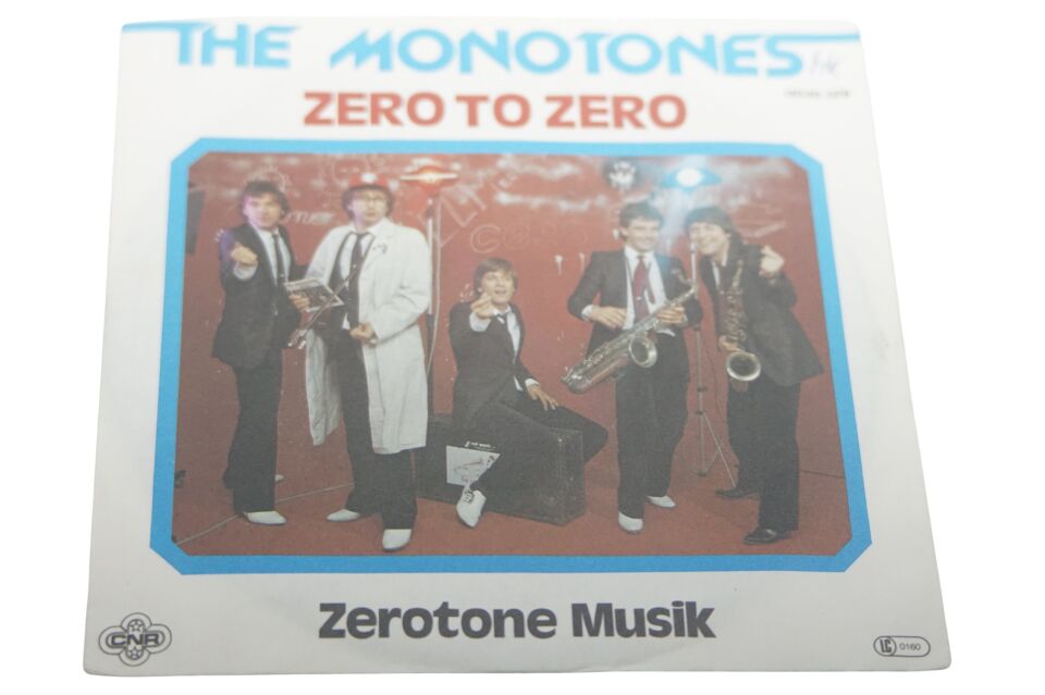 The Monotones Zero To Zero - Plak