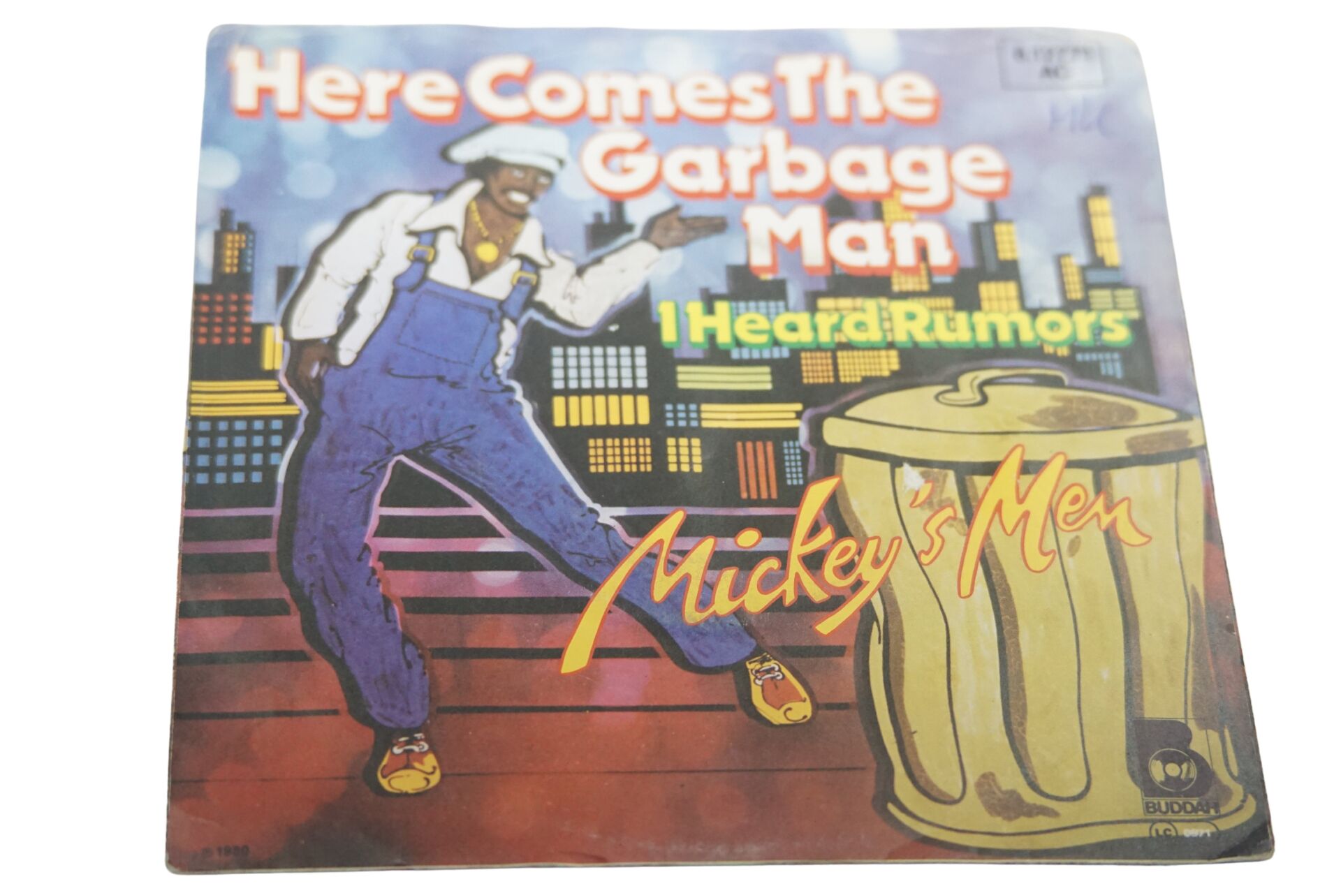 Mickey's Men Here Comes The Garbage Man - Plak