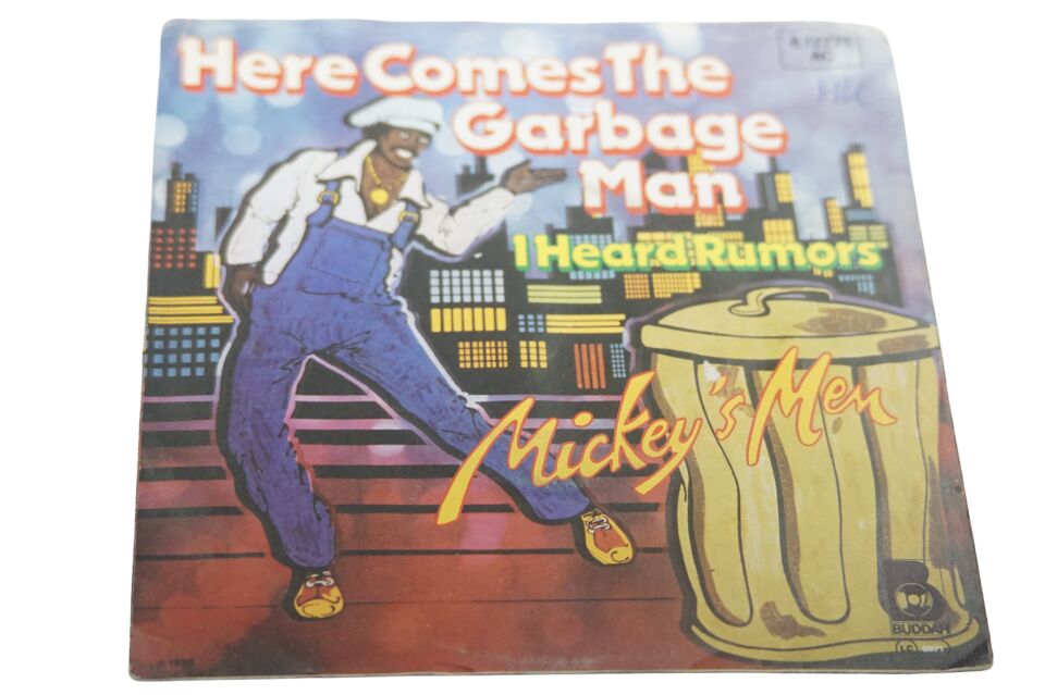 Mickey's Men Here Comes The Garbage Man - Plak