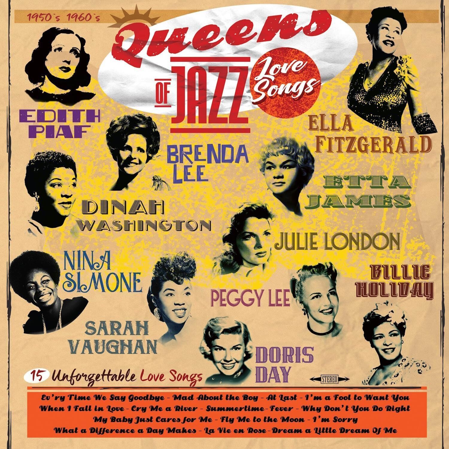 Çeşitli Sanatçılar Queens Of Jazz - Love Songs - Plak