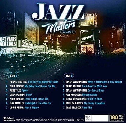 Çeşitli Sanatçılar Jazz Masters Vol 1 - Plak