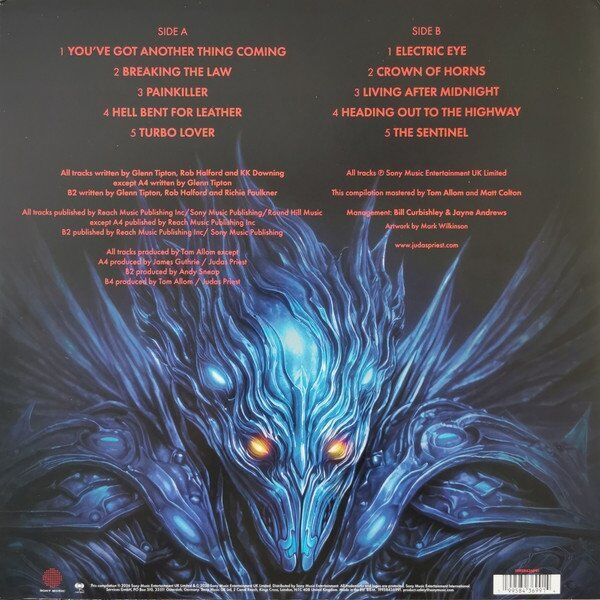 Judas Priest The Best Of Judas Priest (Picture Disc ) - Plak