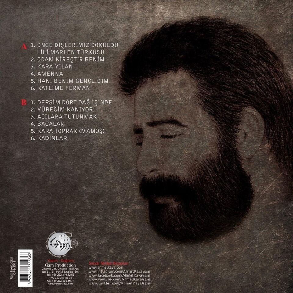 Ahmet Kaya Resitaller 1 - Plak