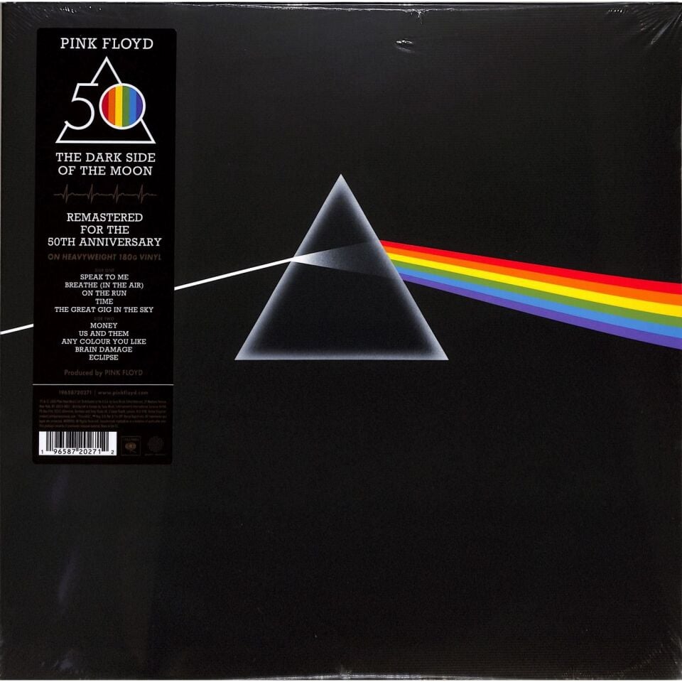 Pink Floyd Dark Side of the Moon (50th Anniversary Edition - Remastered) - Plak